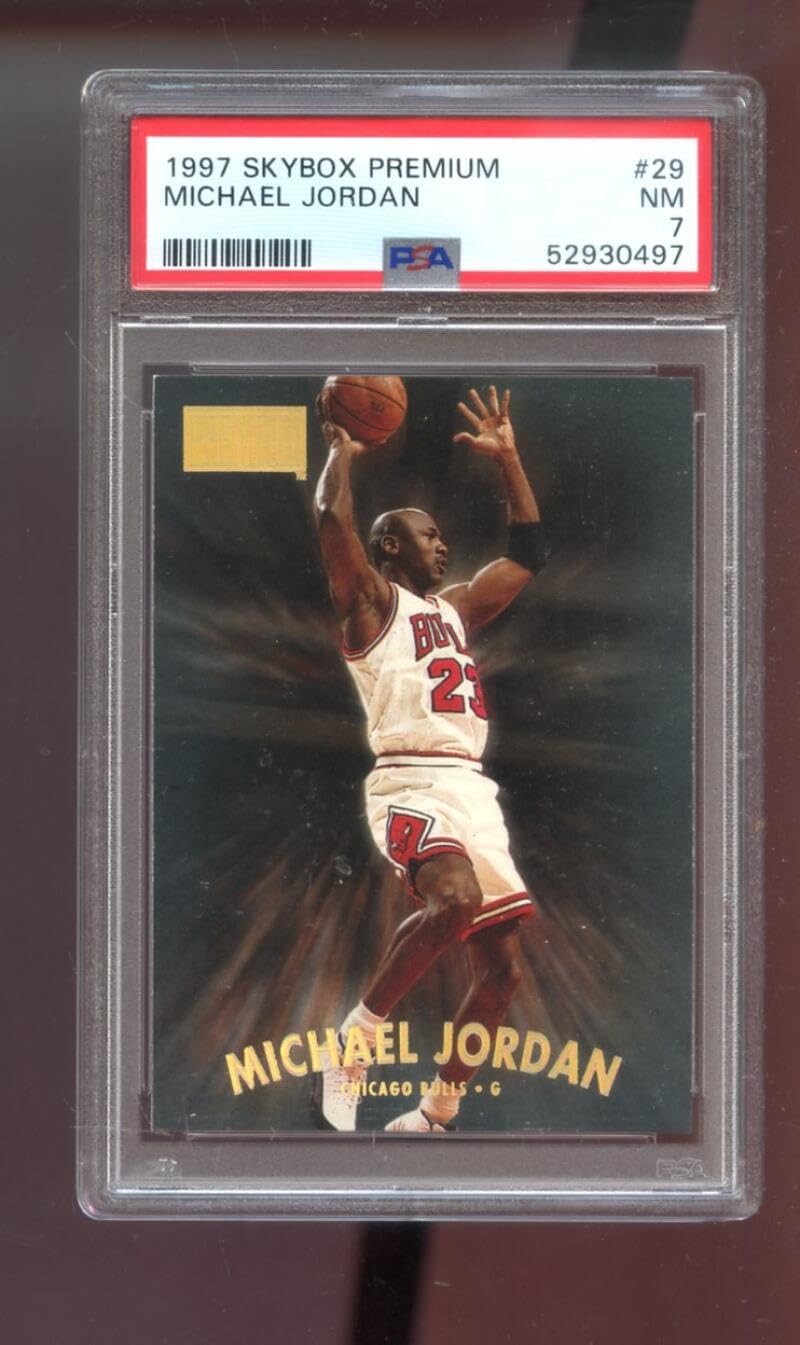 Amazon.com: 1997-98 Skybox Premium #29 Michael Jordan PSA 7 Graded